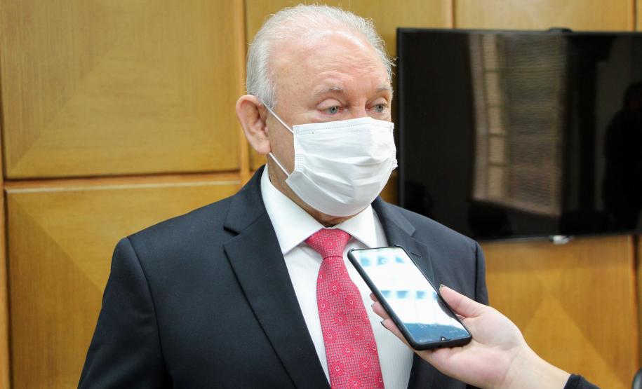 Alto Comando da Polícia Militar recebe visita de cortesia do Presidente da ALEP