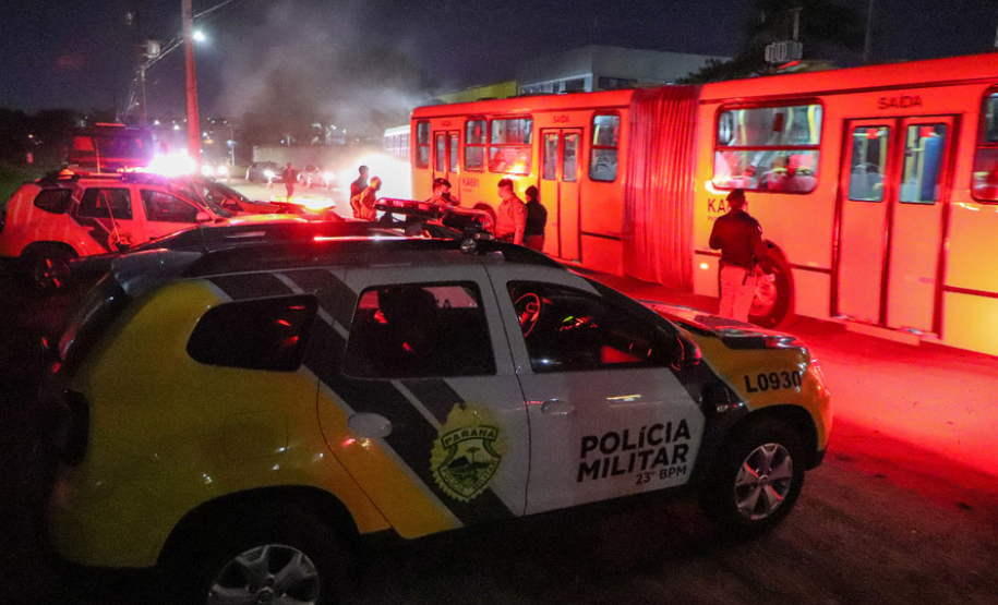 Polícia Militar inicia série de operações no transporte coletivo de Curitiba e Região