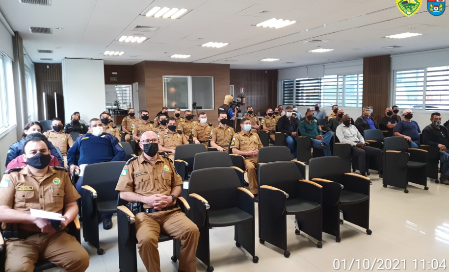 Batalhão da PM do Litoral do estado comemora o Dia do Veterano durante solenidade