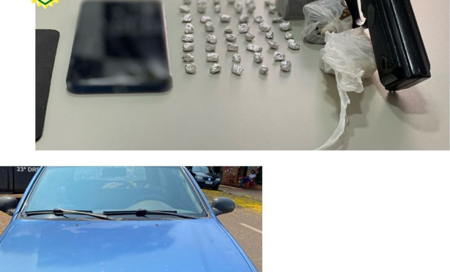 Atuação de equipes do 4º Batalhão resulta em carros recuperados e drogas apreendidas no Noroeste do estado