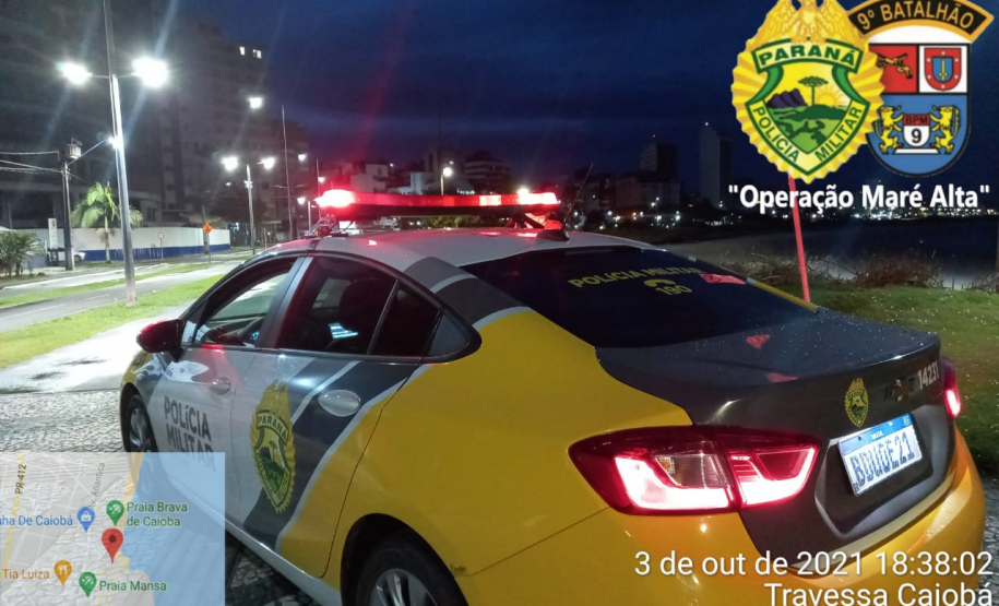 Operação Maré Alta continua e arma de fogo e pé de maconha são apreendidos no último final de semana