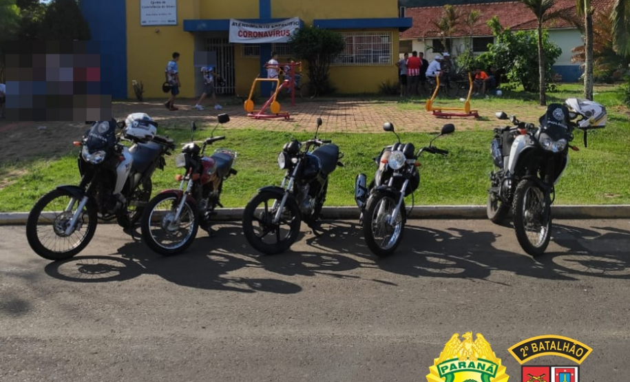 No Norte Pioneiro, PM apreende 10 veículos e 930 gramas de maconha em situações distintas