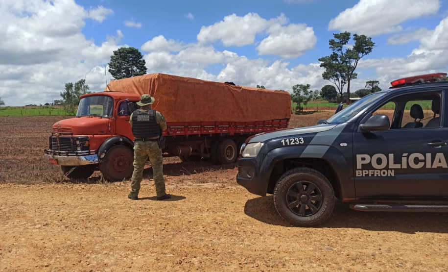 Em apenas um dia, apreensões do BPFRON acumulam R$ 1,3 milhão de prejuízo ao crime organizado