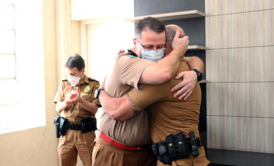 Diretor de Finanças da PMPR se despede da função para assumir o Subcomando do Corpo de Bombeiros