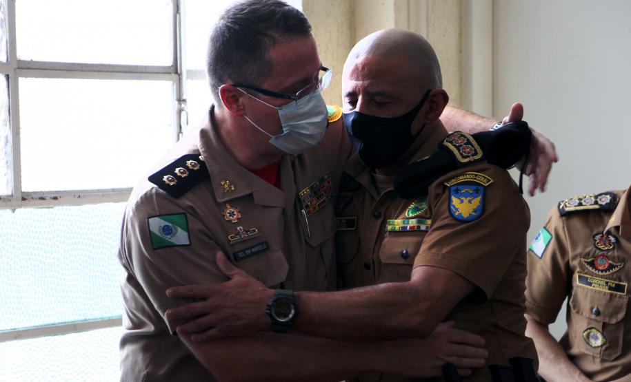 Diretor de Finanças da PMPR se despede da função para assumir o Subcomando do Corpo de Bombeiros