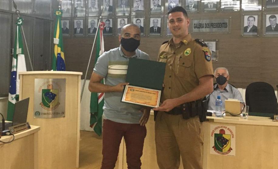 Trabalho da Polícia Militar em Coronel Vivida é reconhecido pela Câmara Municipal com Moção de Aplausos