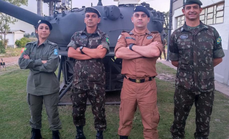 Sargento da PM do Paraná conclui curso de Adjunto de Comando da Escola de Aperfeiçoamento de Sargentos das Armas do Exército