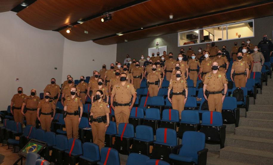 Policiais militares do Paraná participam do 5º Curso Nacional de Atendimento às Mulheres em Situação de Violência Doméstica e Familiar