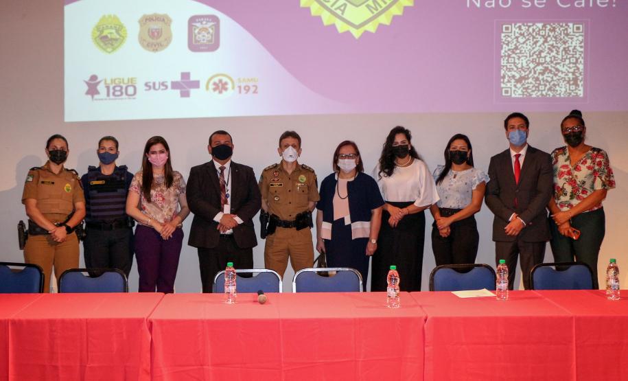 Policiais militares do Paraná participam do 5º Curso Nacional de Atendimento às Mulheres em Situação de Violência Doméstica e Familiar