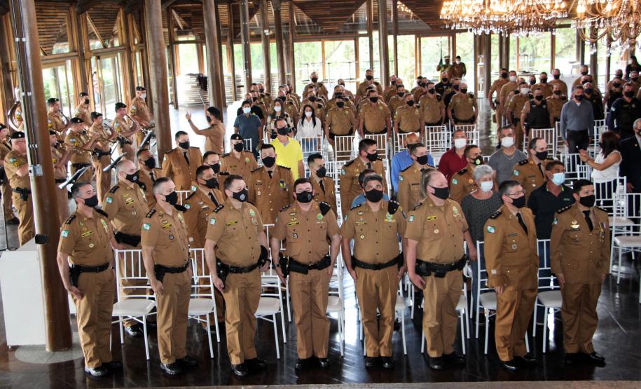 Batalhão da PM responsável pela Região Metropolitana Norte comemora nove anos de criação com homenagens para civis e militares