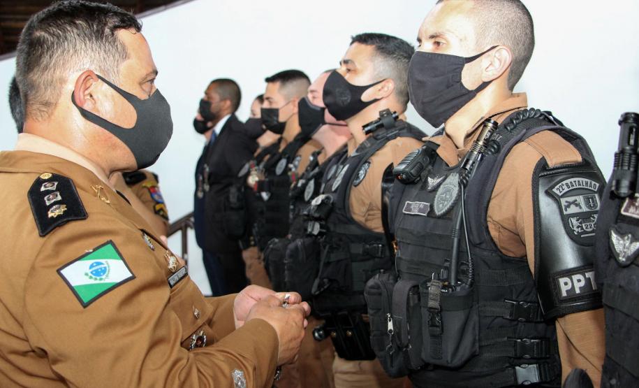 Batalhão da PM responsável pela Região Metropolitana Norte comemora nove anos de criação com homenagens para civis e militares