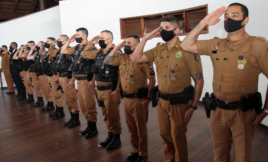 Batalhão da PM responsável pela Região Metropolitana Norte comemora nove anos de criação com homenagens para civis e militares