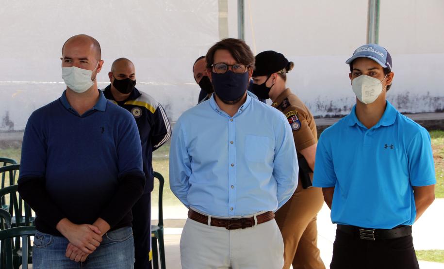 Colégio da Polícia Militar inaugura pista de golfe para alunos em Curitiba