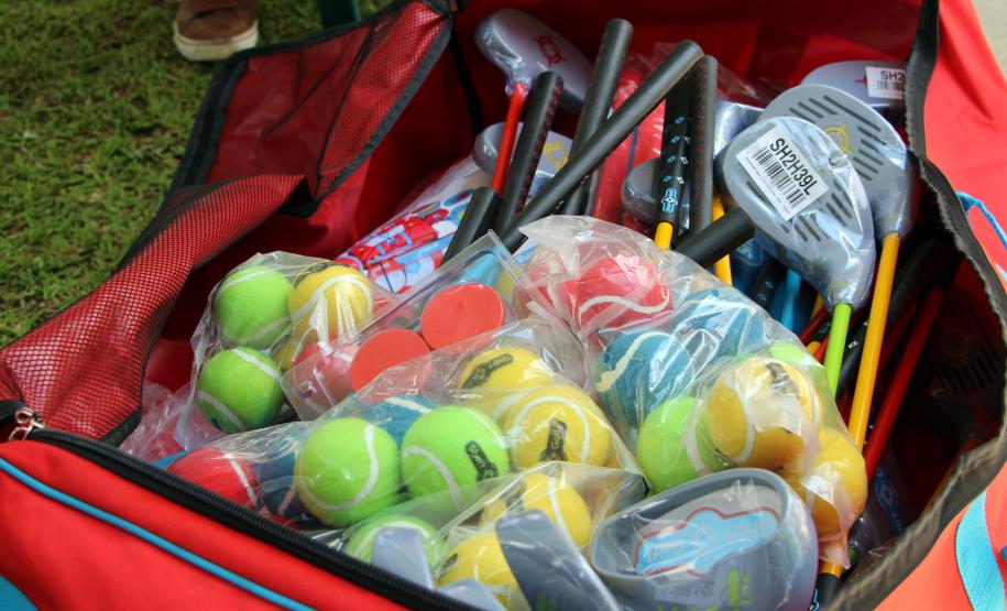 Colégio da Polícia Militar inaugura pista de golfe para alunos em Curitiba