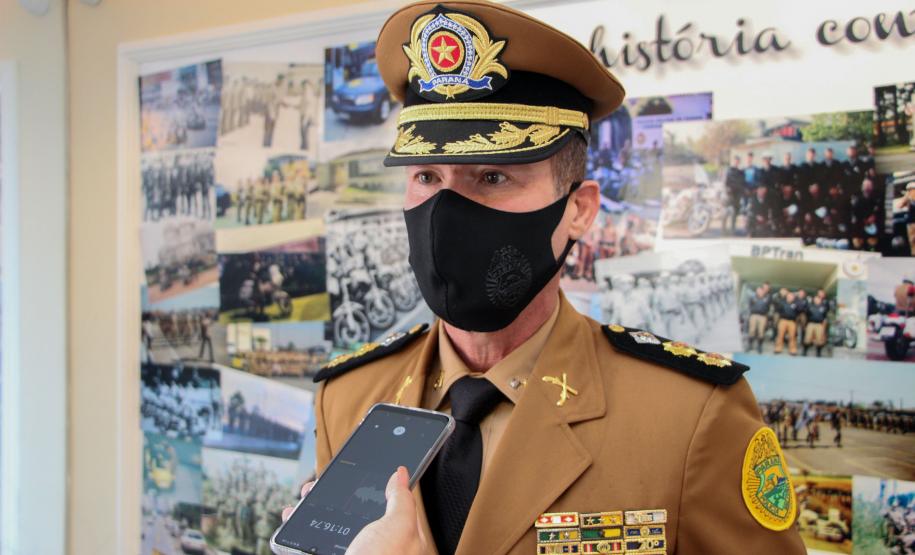 Batalhão de Polícia de Trânsito recebe novo comandante durante solenidade em Curitiba