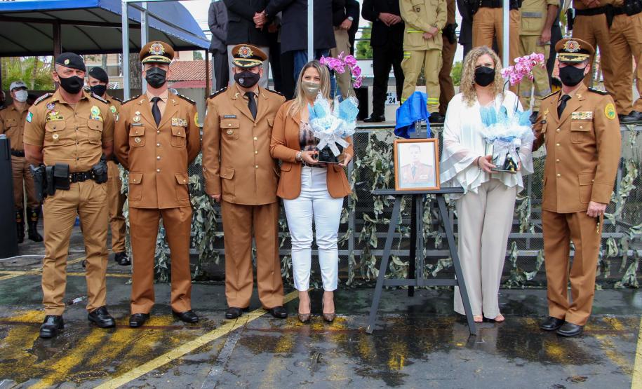 Batalhão de Polícia de Trânsito recebe novo comandante durante solenidade em Curitiba