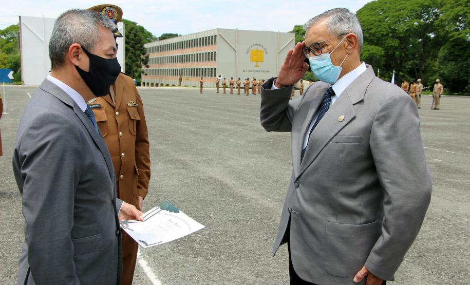 Turma Pioneira da APMG é homenageada durante solenidade em São José dos Pinhais, na RMC
