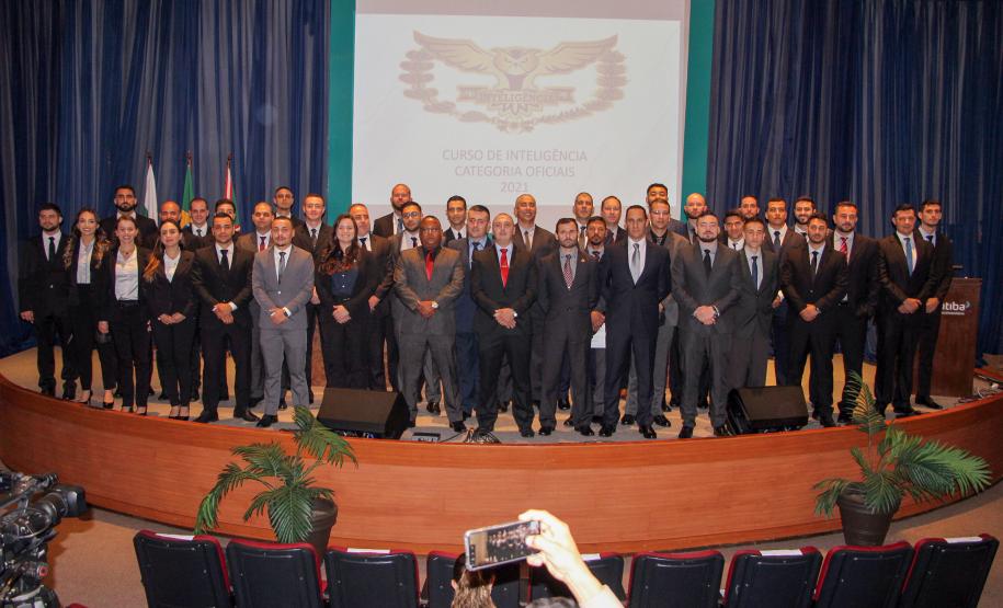 Curso de Inteligência Categoria Oficiais – Turma 2021 encerra com 40 formandos em Curitiba