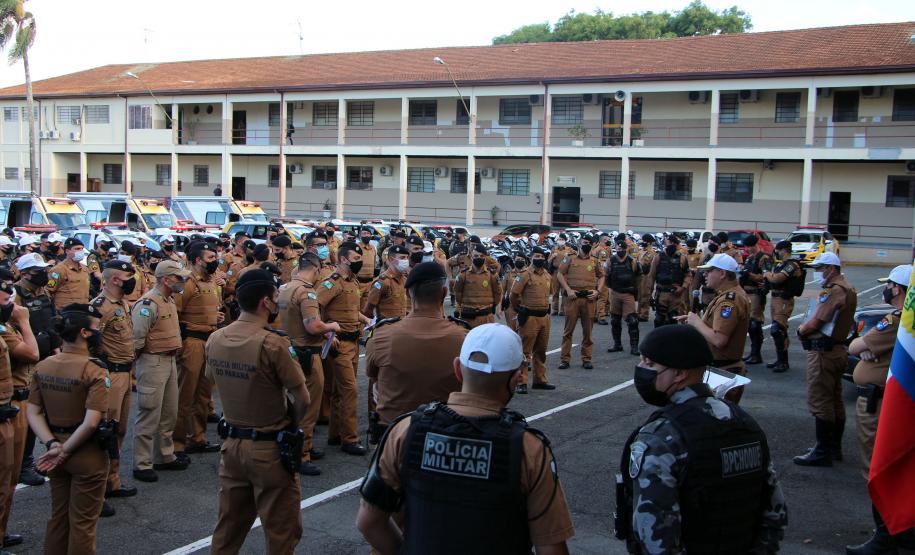 PM lança Operação Cinturão em Curitiba e Região Metropolitana com foco no combate ao crime e prevenção a acidentes de trânsito