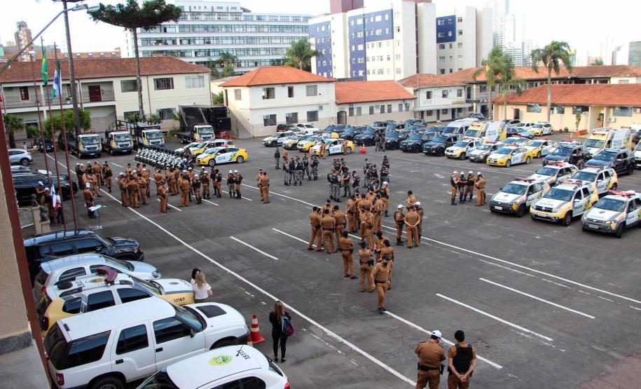 PM lança Operação Cinturão em Curitiba e Região Metropolitana com foco no combate ao crime e prevenção a acidentes de trânsito