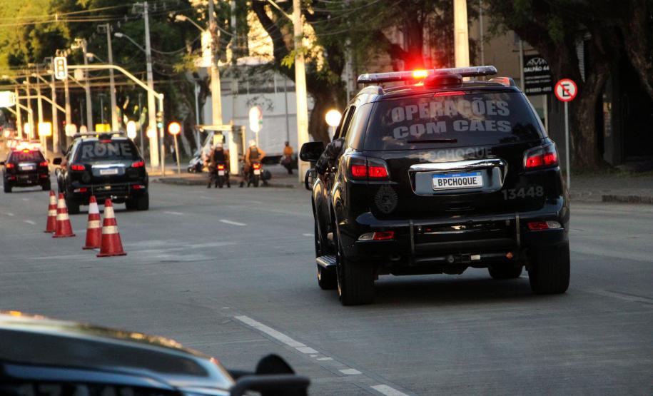 PM lança Operação Cinturão em Curitiba e Região Metropolitana com foco no combate ao crime e prevenção a acidentes de trânsito