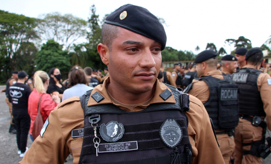 Solenidade em São José dos Pinhais, na RMC, marca a formatura de 34 policiais militares no III Curso de ROCAM