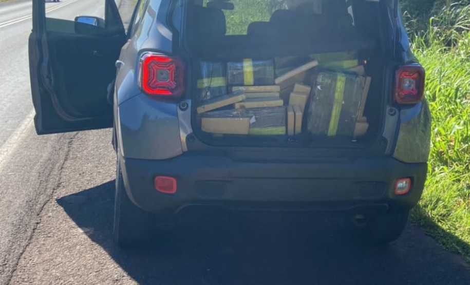 Meia tonelada de maconha e produtos contrabandeados são apreendidos pela PM no Noroeste do estado