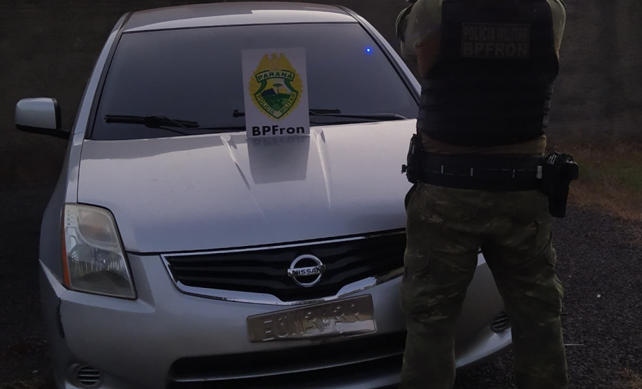 BPFRON recupera dois carros e apreende três armas de fogo em Guaíra, no Oeste do estado