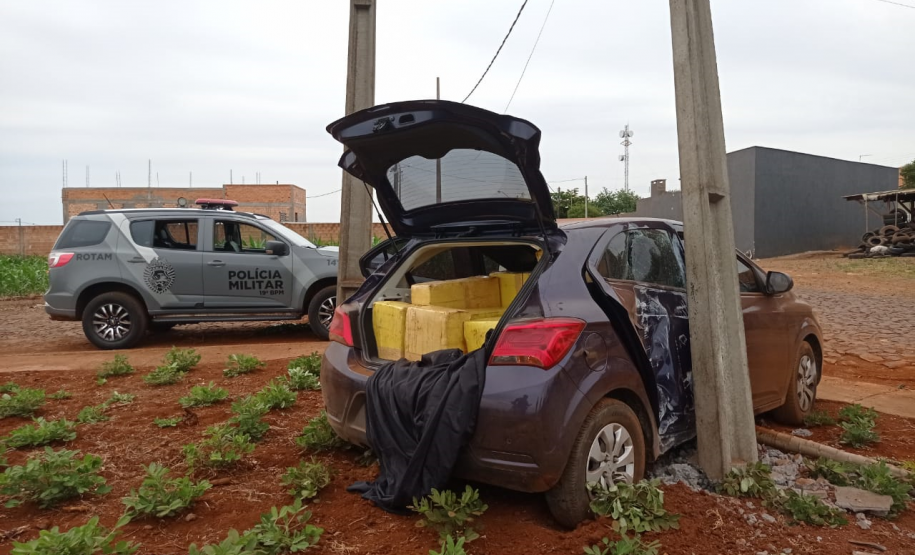 Mais de meia tonelada de maconha é apreendida pela ROTAM em Ouro Verde do Oeste (PR)