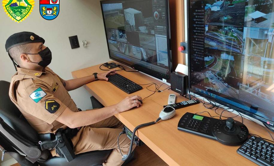 PM reforça o policiamento da 1⁰ Open Park com caminhão tecnológico em Pato Branco