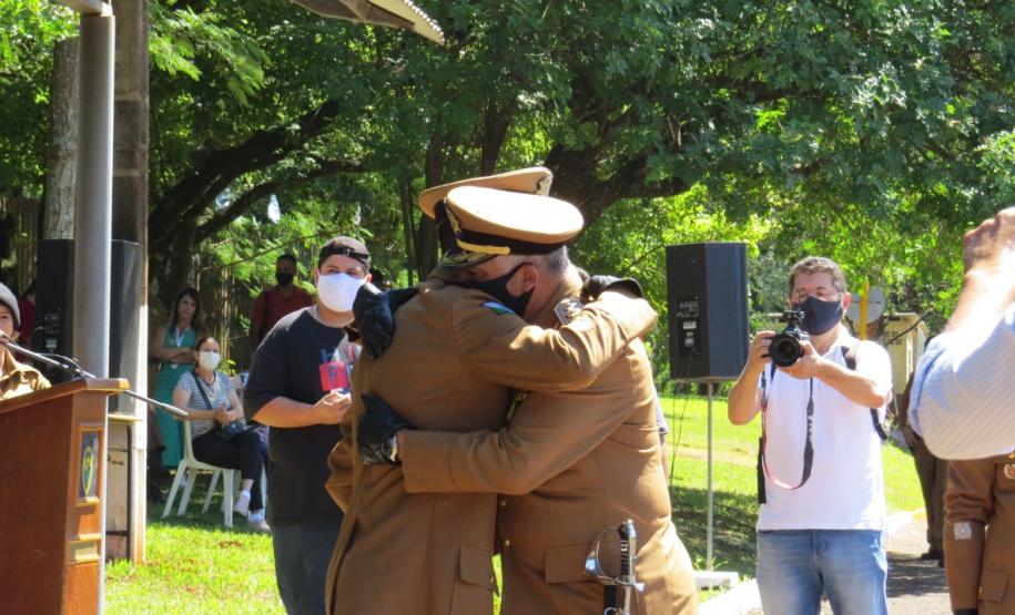 Solenidade marca a troca de comando do 6⁰ Batalhão da PM em Cascavel (PR)
