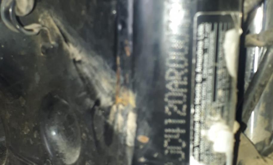 Moto é recuperada pela PM em Colombo, na RMC