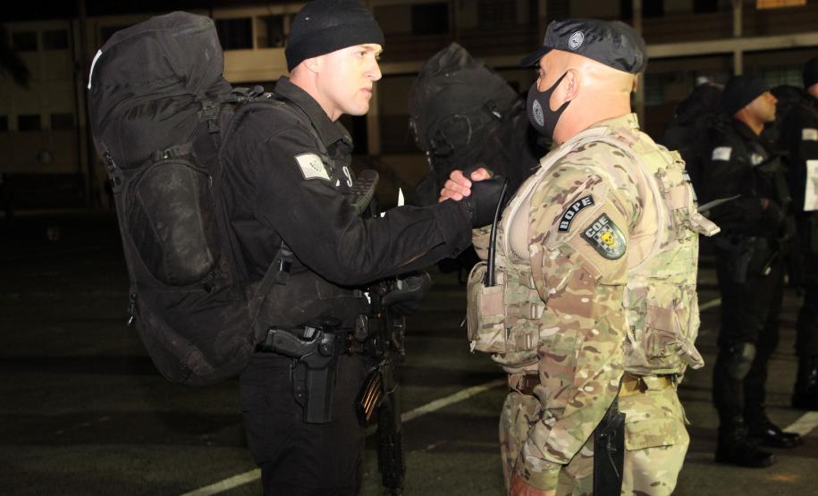 Formatura marca a conclusão do 17º Curso de Operações Especiais da Polícia Militar do Paraná em Curitiba