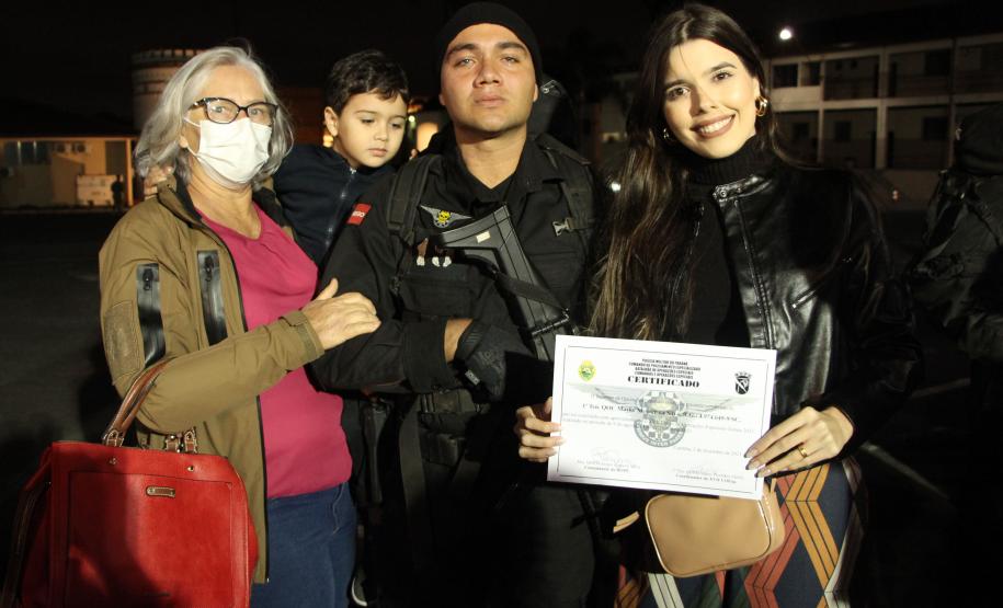 Formatura marca a conclusão do 17º Curso de Operações Especiais da Polícia Militar do Paraná em Curitiba