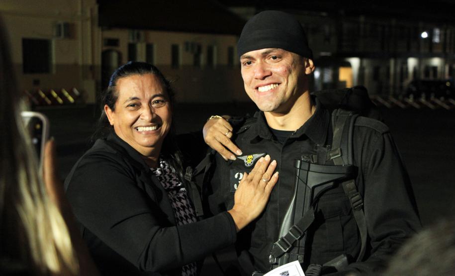 Formatura marca a conclusão do 17º Curso de Operações Especiais da Polícia Militar do Paraná em Curitiba