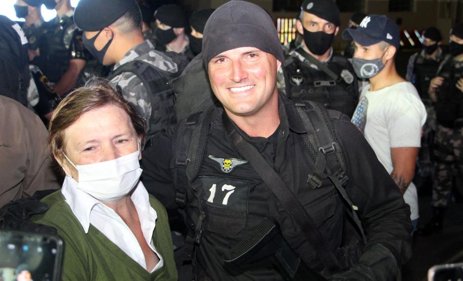 Formatura marca a conclusão do 17º Curso de Operações Especiais da Polícia Militar do Paraná em Curitiba