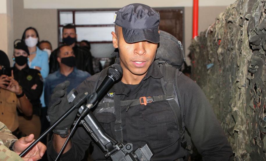 Formatura marca a conclusão do 17º Curso de Operações Especiais da Polícia Militar do Paraná em Curitiba