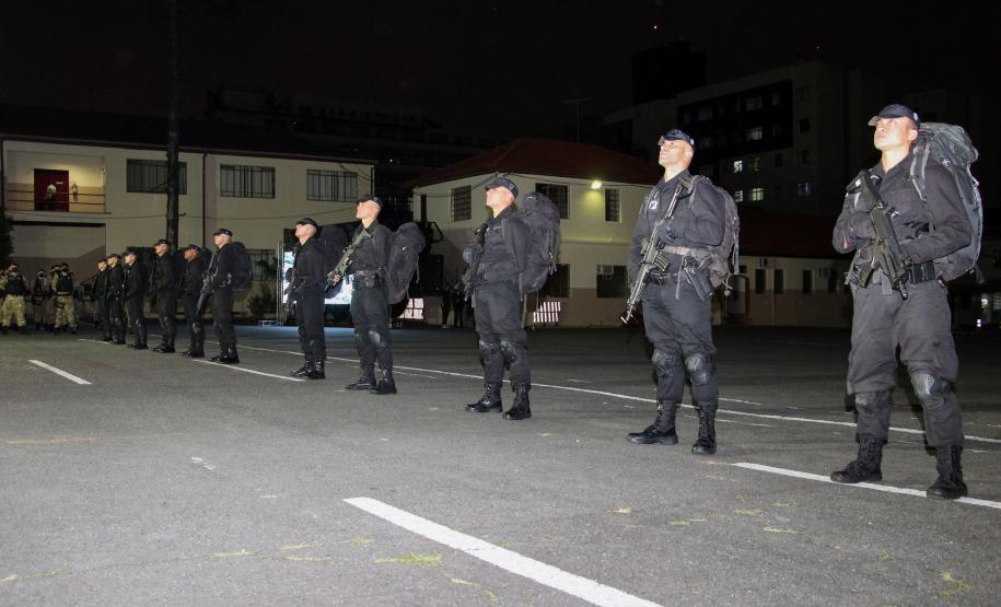 Formatura marca a conclusão do 17º Curso de Operações Especiais da Polícia Militar do Paraná em Curitiba