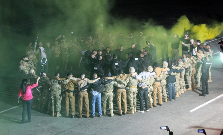 Formatura marca a conclusão do 17º Curso de Operações Especiais da Polícia Militar do Paraná em Curitiba