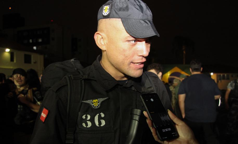 Formatura marca a conclusão do 17º Curso de Operações Especiais da Polícia Militar do Paraná em Curitiba