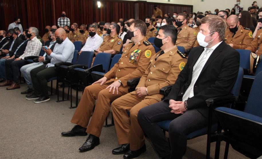 Batalhão responsável pelo policiamento na Região Leste de Curitiba comemora 15 anos de criação com homenagem a efetivo