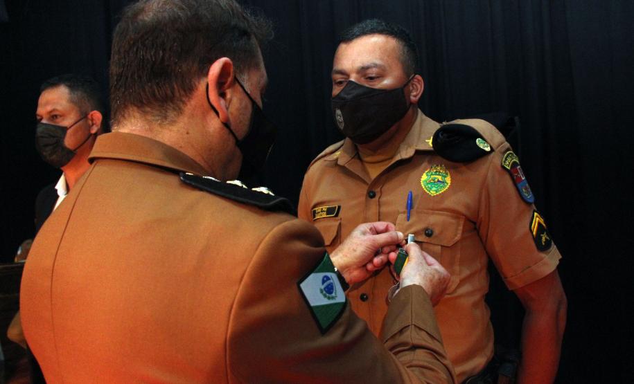 Batalhão responsável pelo policiamento na Região Leste de Curitiba comemora 15 anos de criação com homenagem a efetivo