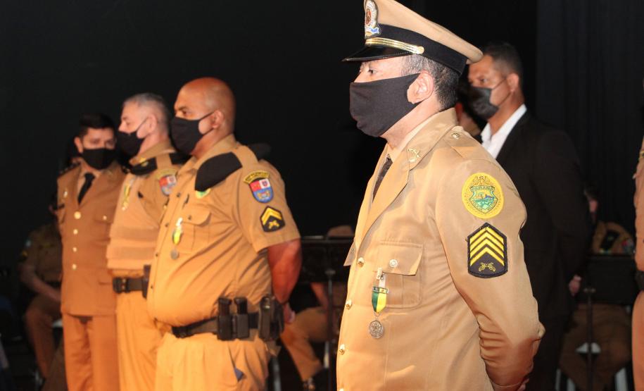 Batalhão responsável pelo policiamento na Região Leste de Curitiba comemora 15 anos de criação com homenagem a efetivo