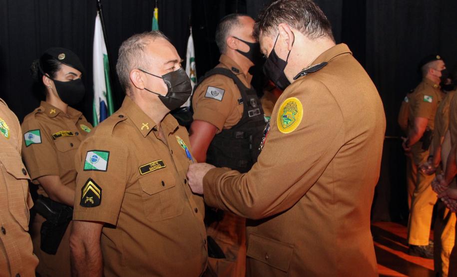 Batalhão responsável pelo policiamento na Região Leste de Curitiba comemora 15 anos de criação com homenagem a efetivo