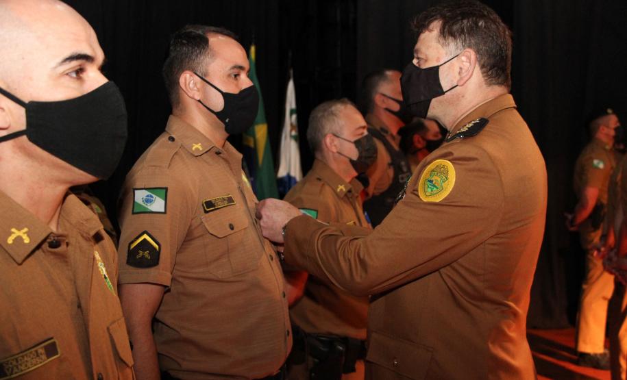 Batalhão responsável pelo policiamento na Região Leste de Curitiba comemora 15 anos de criação com homenagem a efetivo