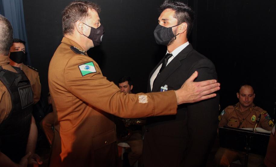 Batalhão responsável pelo policiamento na Região Leste de Curitiba comemora 15 anos de criação com homenagem a efetivo