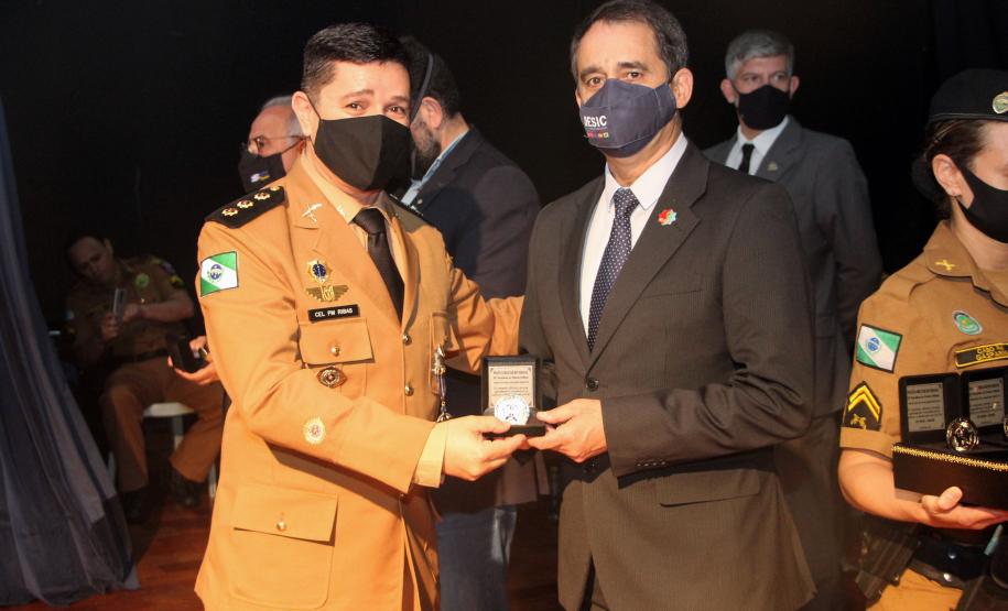 Batalhão responsável pelo policiamento na Região Leste de Curitiba comemora 15 anos de criação com homenagem a efetivo