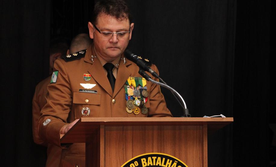 Batalhão responsável pelo policiamento na Região Leste de Curitiba comemora 15 anos de criação com homenagem a efetivo
