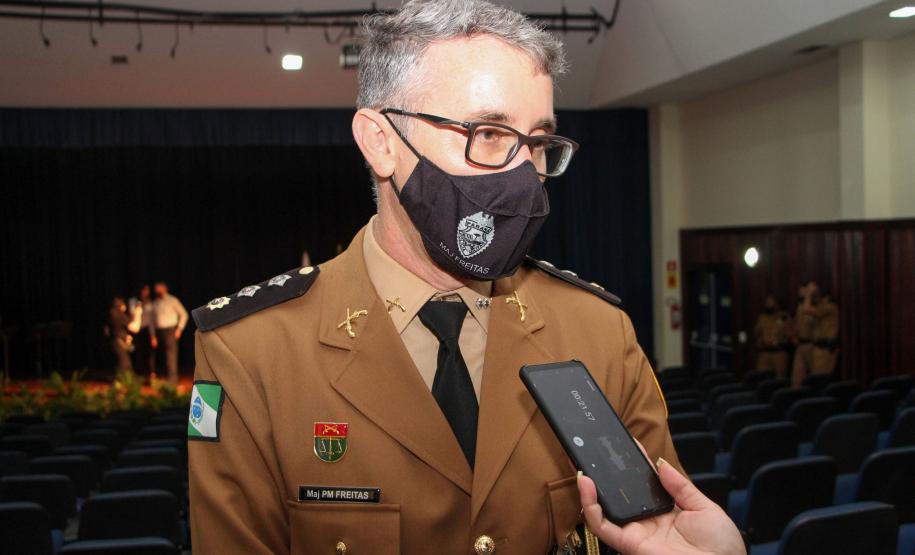 Batalhão responsável pelo policiamento na Região Leste de Curitiba comemora 15 anos de criação com homenagem a efetivo