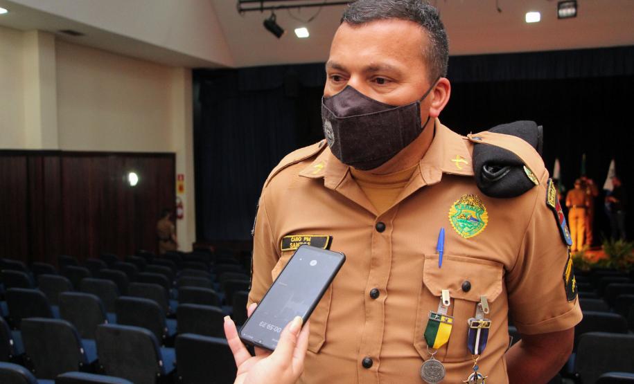 Batalhão responsável pelo policiamento na Região Leste de Curitiba comemora 15 anos de criação com homenagem a efetivo
